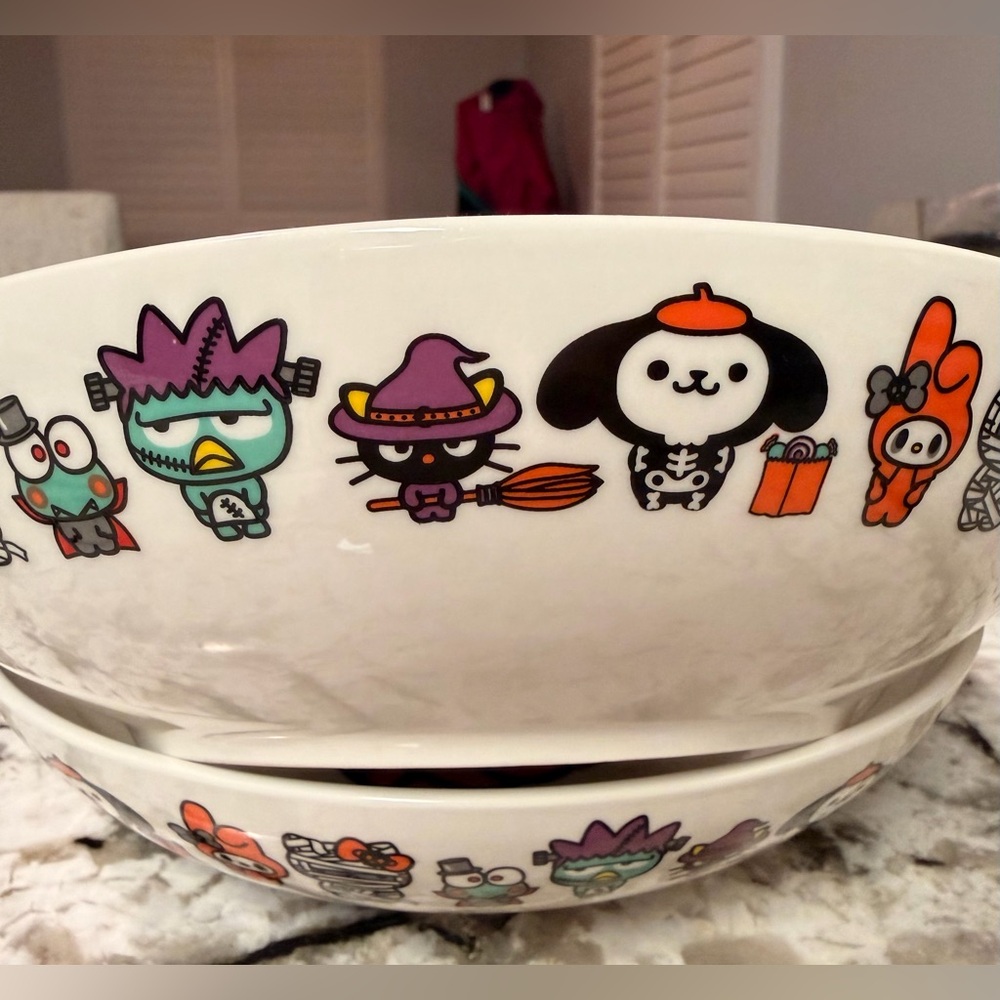 🎃 Sanrio Hello Kitty Halloween Bowl Set
